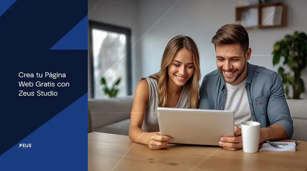 Crea tu Página Web Gratis con Zeus Studio